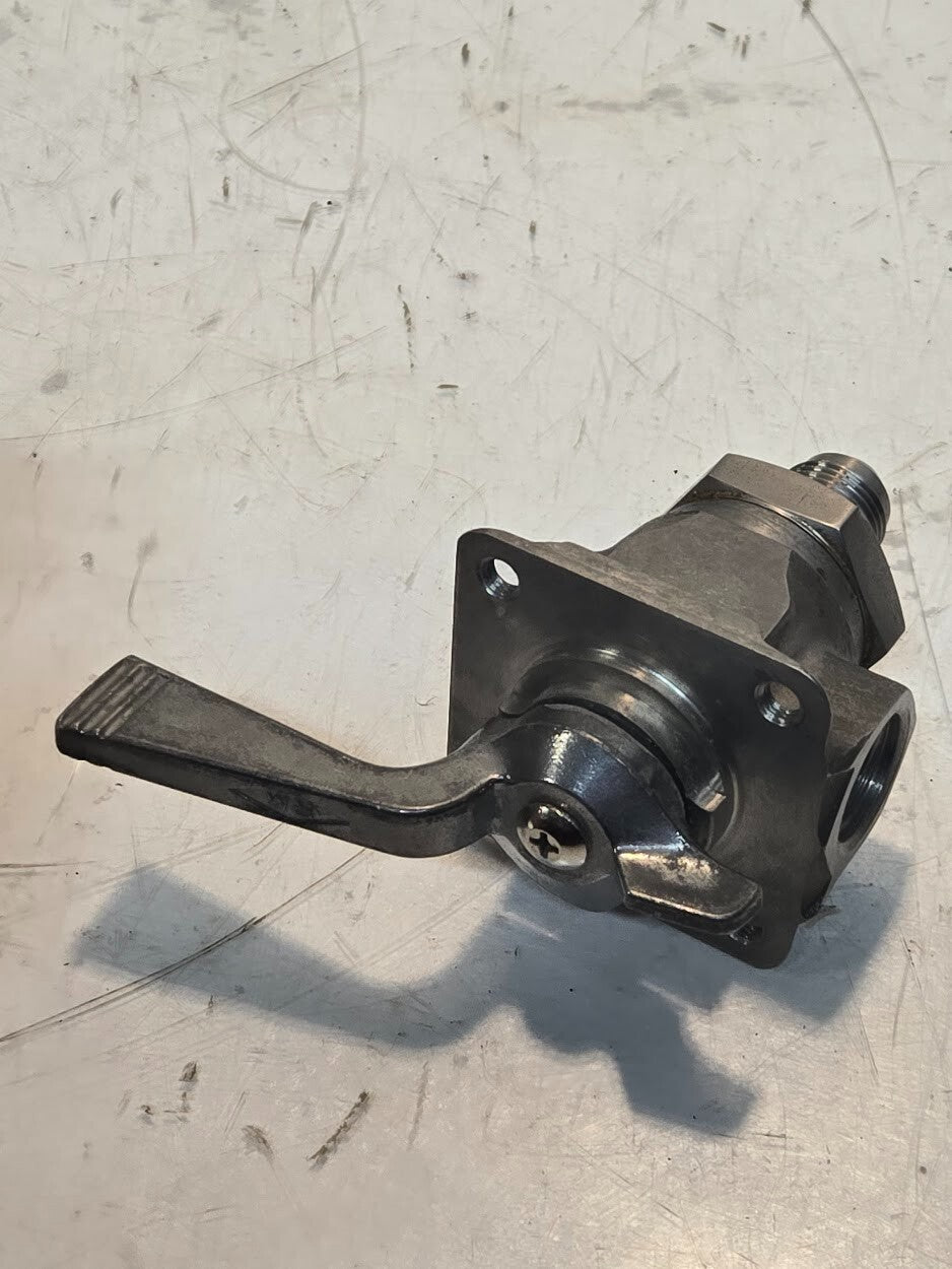Teledyne Republic Angle Valve 1-2666-3 | 1/2" Female ORB x 1/2" Male Flare