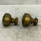 2 Qty of Kirsch Grotto Finials for Drapery Rods 3" OD 3-3/4" Length (2 Quantity)