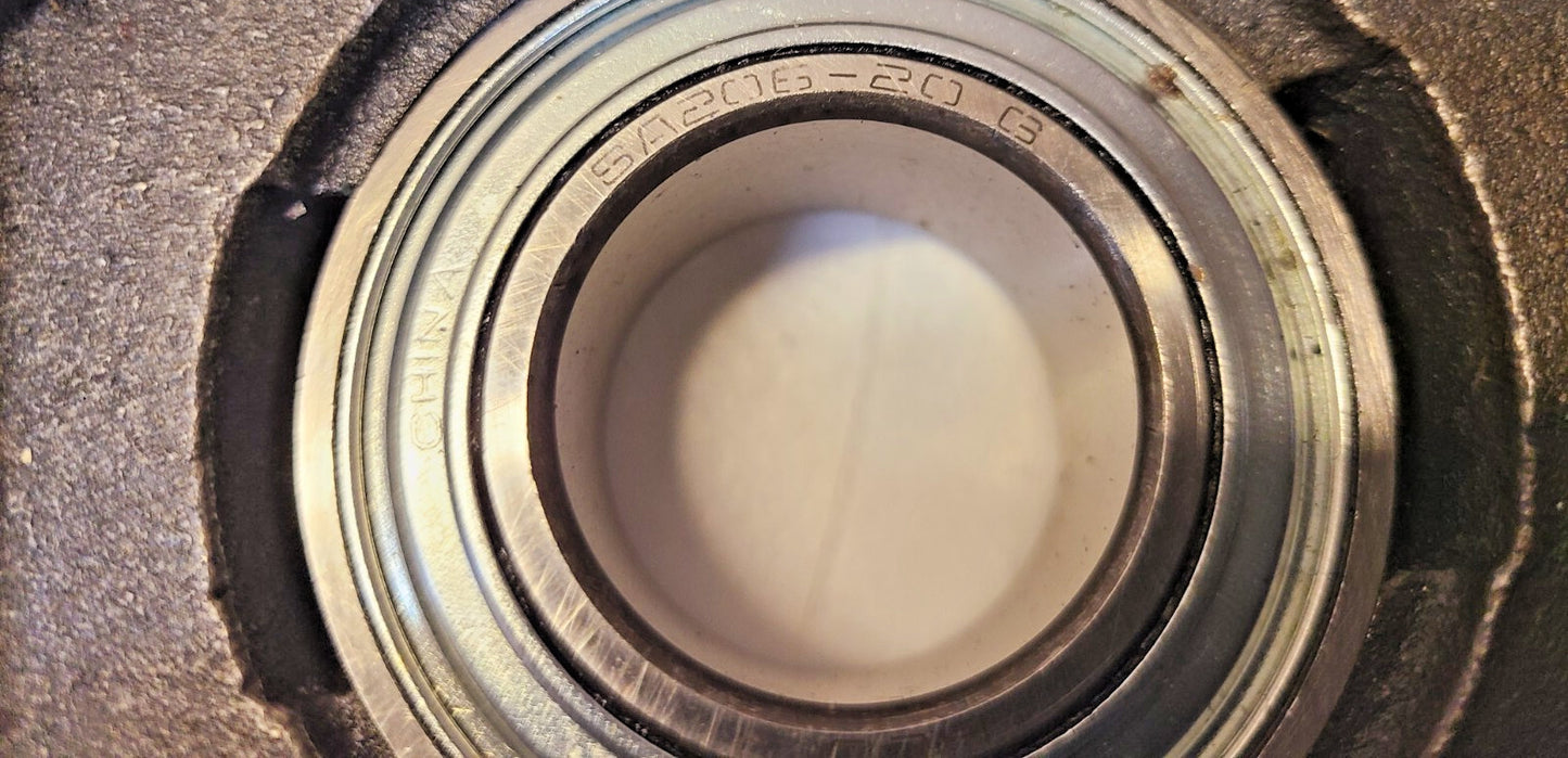 HLU 4-Bolt Flange Housing F206 | SA206-20 G | 1-1/4"