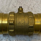 4" Brass Ball Valve LF CW511L 200 CWP