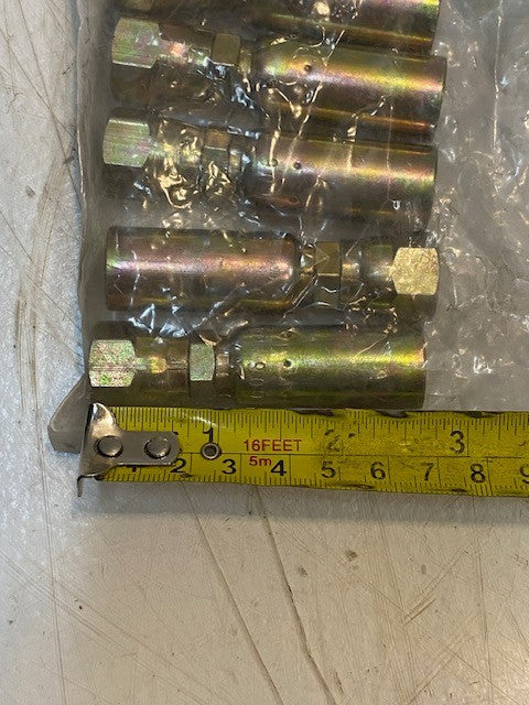 Bag of 5 Weatherhead SAE 37 DEG Hydraulic Female Swivel Fittings 10227