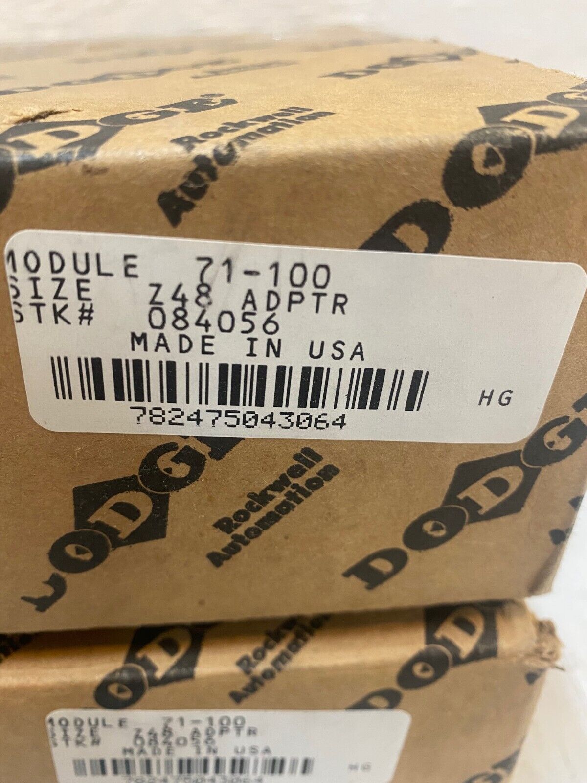 2 Dodge 084056 Module 71-100 Z48 Adapters (2 qty)