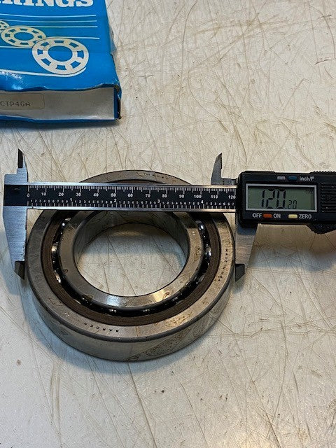 Barden Single Row Angular Contact Thrust Bearing 7213-CTP4GA, 213H, 64x120x23mm
