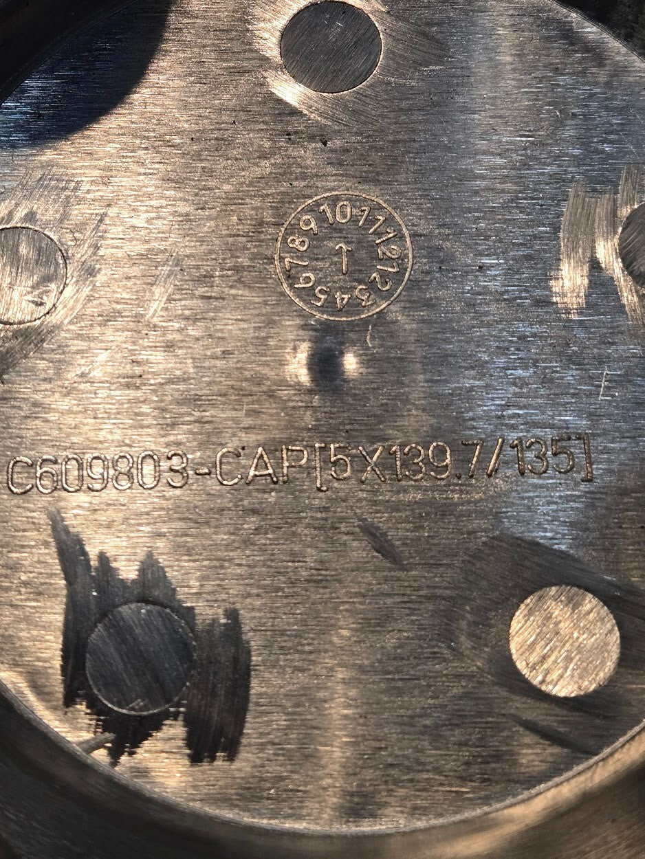 4 Quantity of Wheel Caps C609803-CAP[5X139.7/135] for Black Rhino (4 Quantity)