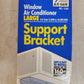 A/C Safe Support Bracket for Window Air Conditioner AC-160 | 160Lb | Walls 4-11"