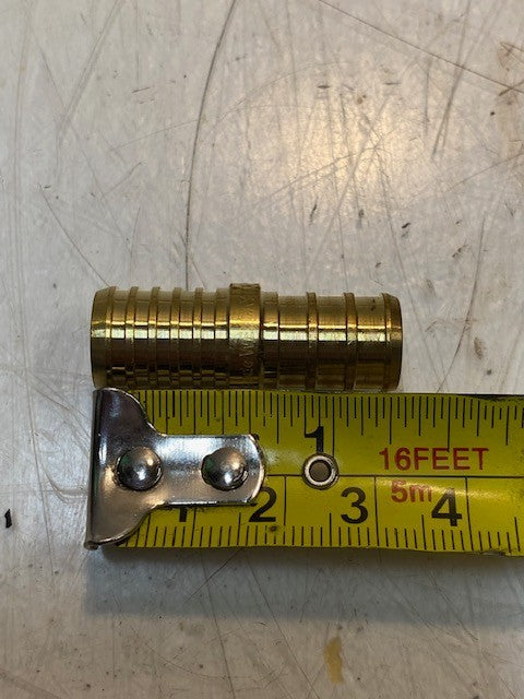 28 Qty of PB Crimp Polybutylene Adapter Couplings 1-1/4" Long 19mm OD (28 Qty)