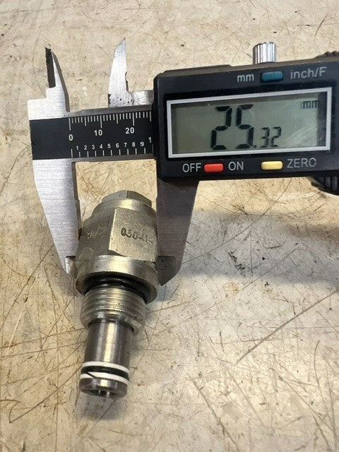 Pilot-Operated Pressure Relief Cartridge Valve RVPS-08 N-S-O 30/30 050414