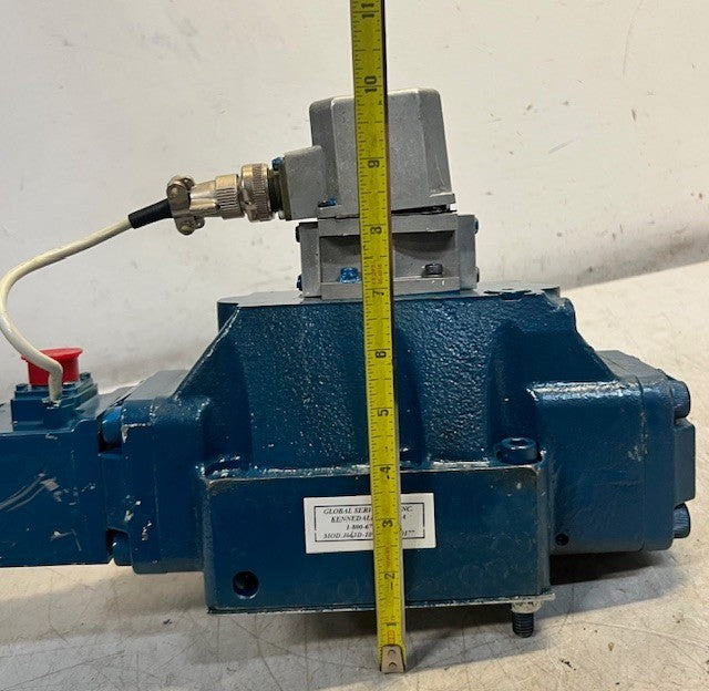 Global Servo Hydraulics Inc. Proportional Servo Valve J663D-109A Heavy Duty Unit