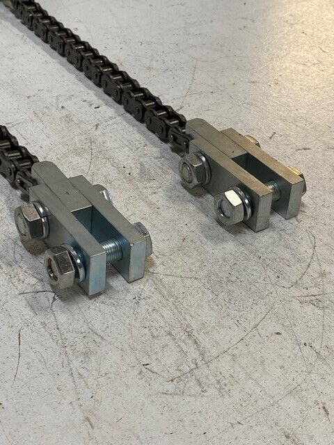 3 Qty of Manual Chain Hoists w/ Mounts 13" Chain (3 Quantity)