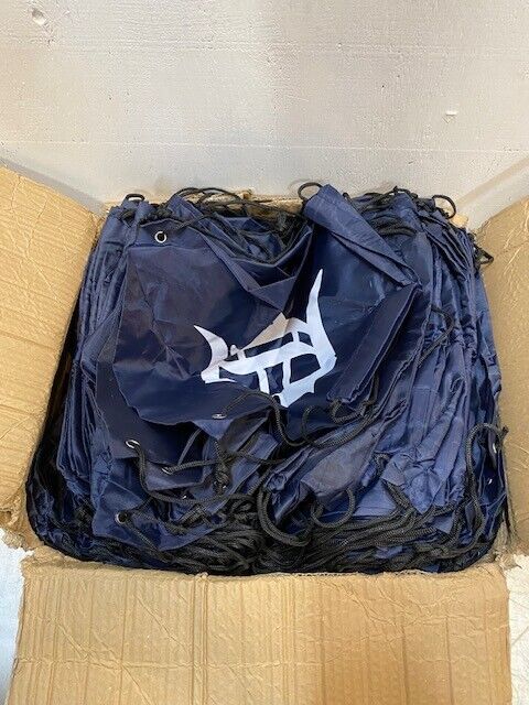 Approx 300 of Detroit Tigers Drawstring Backpacks in 20x16x16" Box (300 Qty)