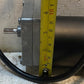 Servo Electric Gear Motor 6-1/2" Long 3" Wide 3-3/4" Tall 8mm Shaft 77mm OD