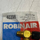 2 Quantity of Robinair 40398 Access Tees 1/4 MFL x 1/4 MFL w/ Core (2 Quantity)