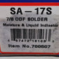 3 Qty Sporlan 7/8ODF Solders Moisture & Liquid Indicator SA-17S | 700507 (3 Qty)