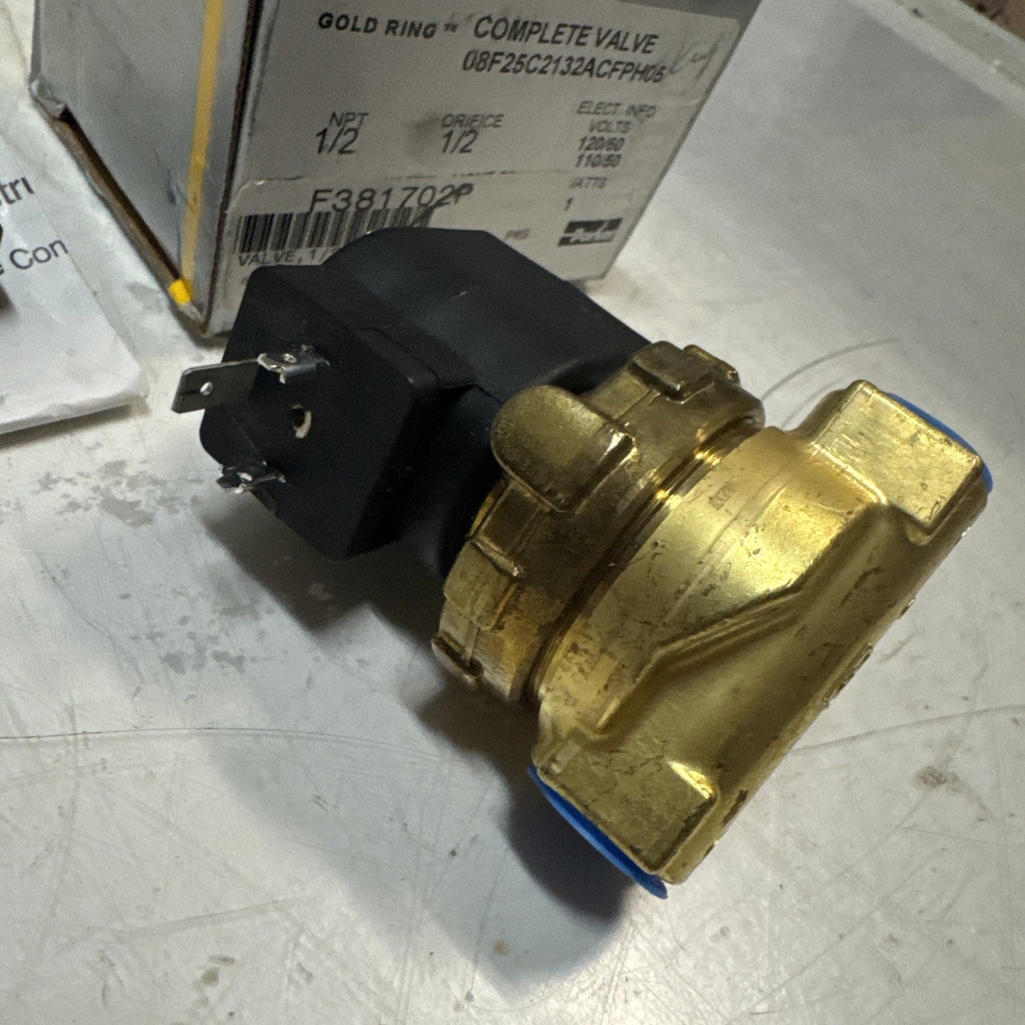 Parker Solenoid Valve 1/2 NP 08F25C2132ACFPH05 | Volts 120/60 110/50 Watts 11.0