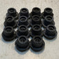 14 Quantity of Rubber Bushings 1-5/8" Dia 1-1/2" Tall 13mm Bore (14 Quantity)