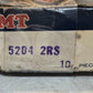 10 Quantity of SMT 5204 2RS Bearings | 47 mm OD 20 mm ID 20.6 mm Thick (10 Qty)