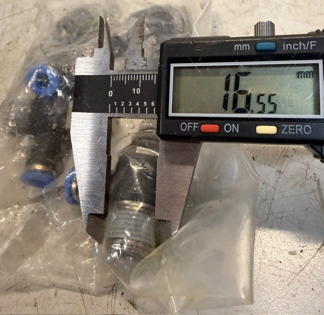 3 Bags Of 5 SPC Pneumatic Speed Controller Elbow NSE PD1212040007901001