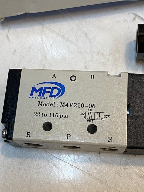 MFD Pneumatics M4V210-06 Single Solenoid Valve