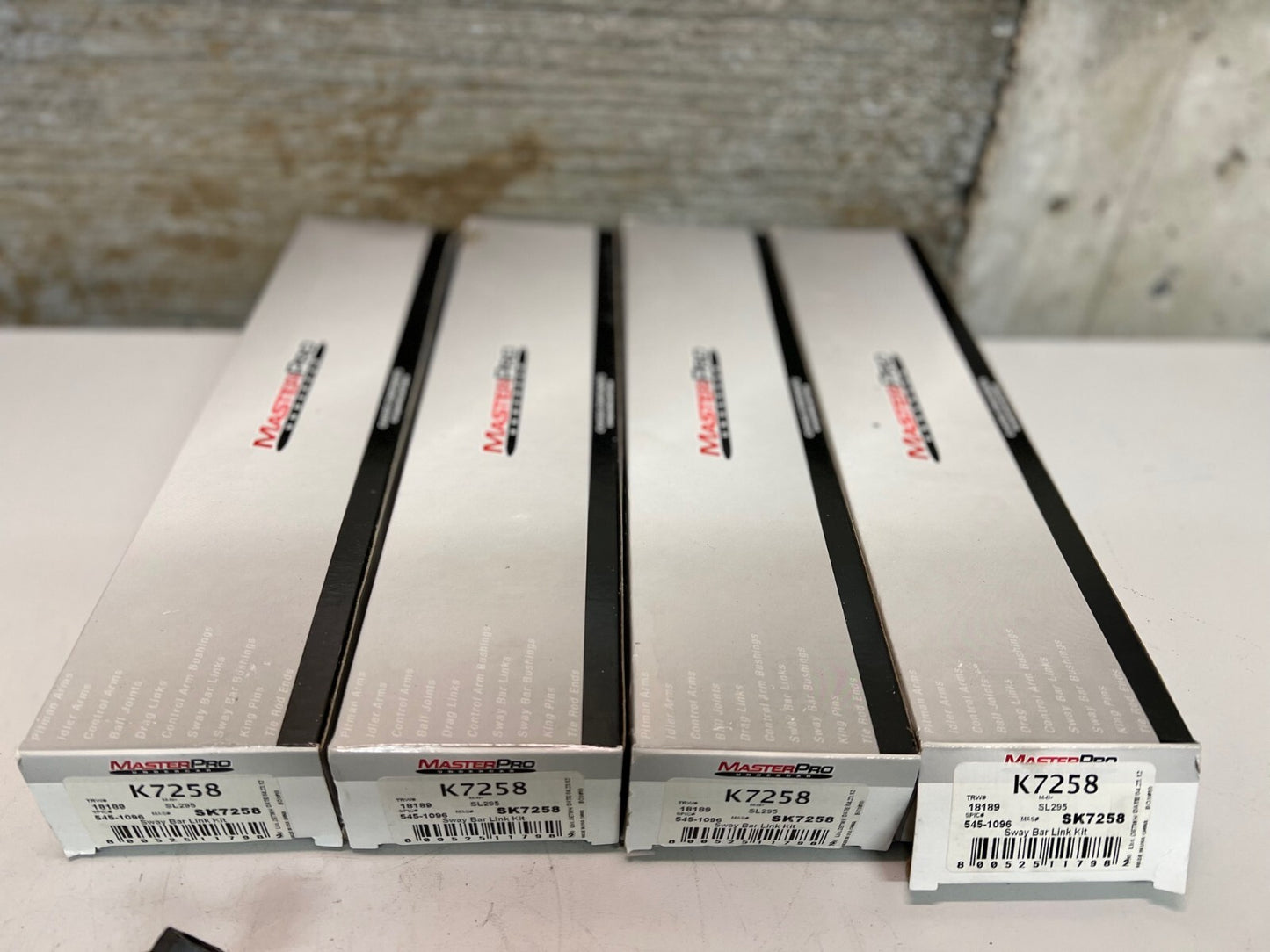 4 Pack Master Pro K7258 Sway Bar Link Kit (QTY 4)