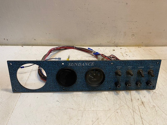 Sundance Boat Gauge Panel 220-01339-P | 210-01432-F | 18" Long