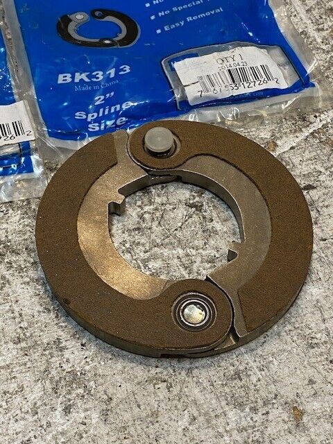 2 Quantity of Haldex Quick Change Clutch Brake 2" Spline Size BK313 (2 Quantity)