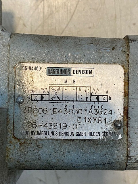 Denison Hydraulic Directional Control Valve 4RP01D625A3G24 3DP06E430301A3G24