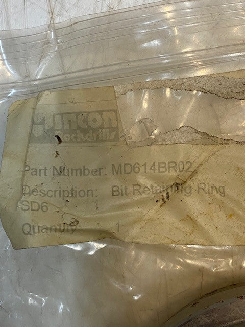 Bit Retaining Ring MD614BR02 Retaining O-Ring for Mincon 6-Inch Hammer Series