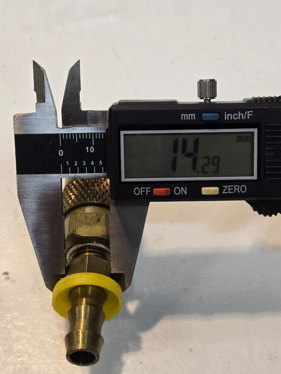 2 Quantity of PPE 300 Series 1/4" Quick Connect Couplings 3/8" Push-Lok (2 Qty)