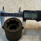 Williams 7-838 1-3/16" 8-Point Impact Socket 2-1/2" Long 59mm Outside Diameter