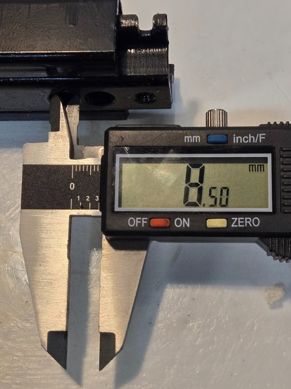 2 Pairs of Seat Sliders 14-3/16" Long 1-1/2" Track Width 1" Deep (2 Quantity)