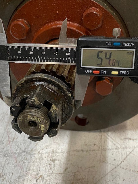 Slasher Gearbox Rotary Cutter 51mm Shaft 4-1/2" | 35mm Shaft 4-1/8" | 1:1.4 Gear