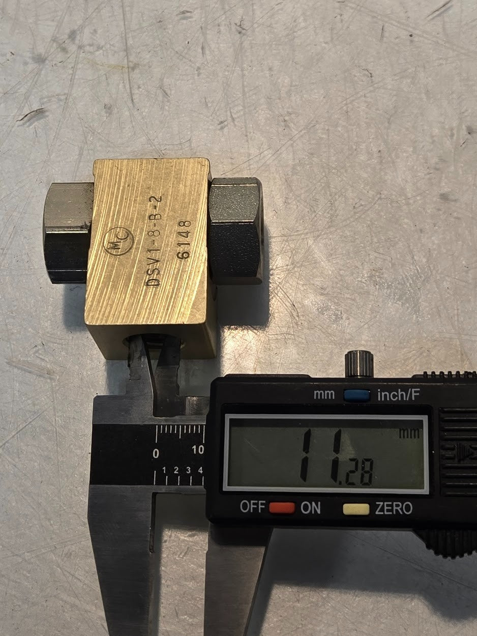 Modular Controls DSV1-8-B-2 6148 Hydraulic Control Valve | 1/4" FPT Ports