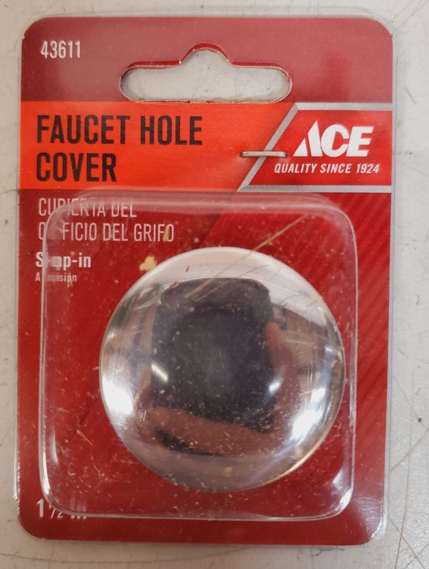 25 Qty. of Ace 1-1/2" D Stainless Steel Faucet Hole Covers 43611 | 0422 (25 Qty)