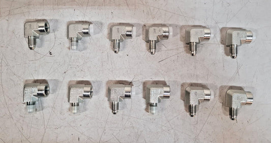 12 Qty. of 3/8 MPT x 3/8 FPT 90° Street Elbows 1407  (12 Qty)
