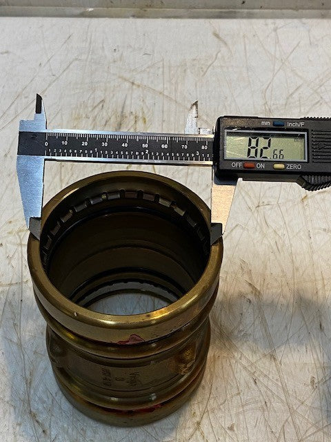 Viega Pro Press Ridgid 91482 | 3" Coupling C x C No Stop Pipe Fitting Adapter