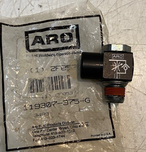 ARO Right Angle Flow Control Valve 119307-375-G