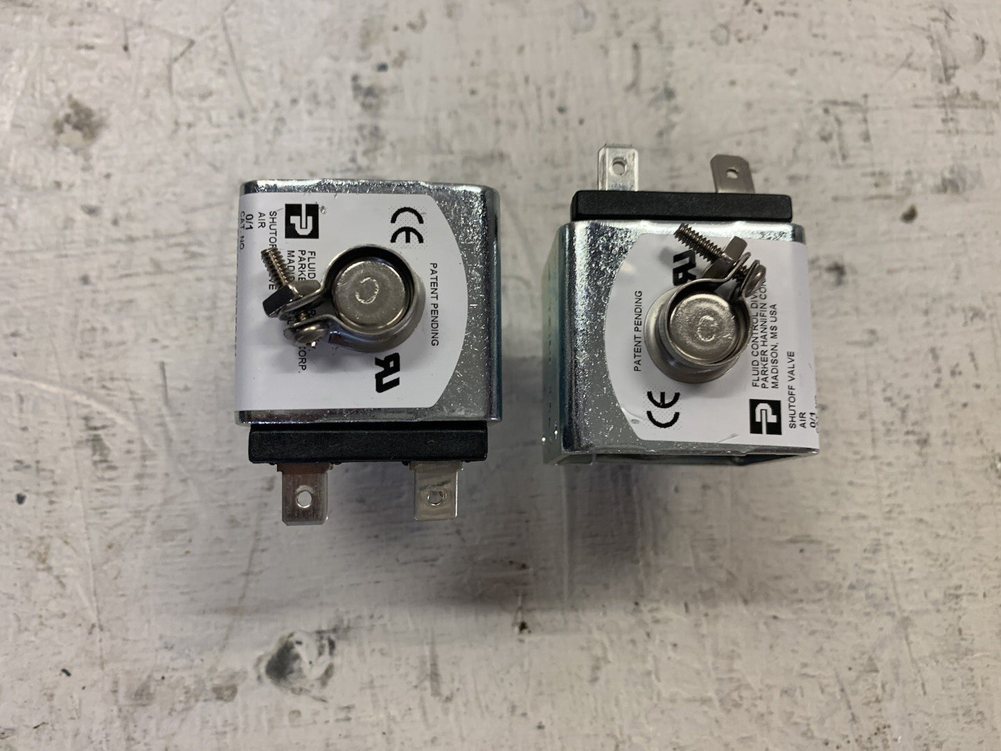 2 Parker Hannifin 10.2W Shut Off Valve VLB20C0-G372BFOS01 (Pack Of 2)