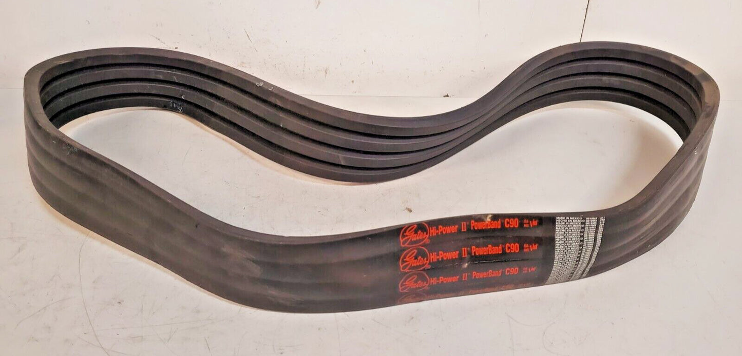 Gates Hi-Power II PowerBand V80 V-Belt C90 | 0619MX