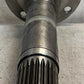 Flanged Rear Axle Shaft 695B Splined Drive End Replacement For Tractor 18-1/2in