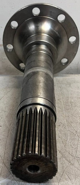 Flanged Rear Axle Shaft 695B Splined Drive End Replacement For Tractor 18-1/2in