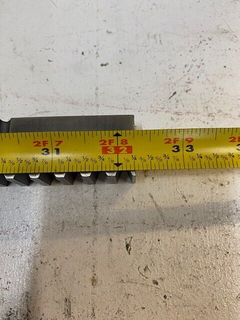 Keyway Broach 32-1/4" L 1" W 5/8" H 14mm Bore