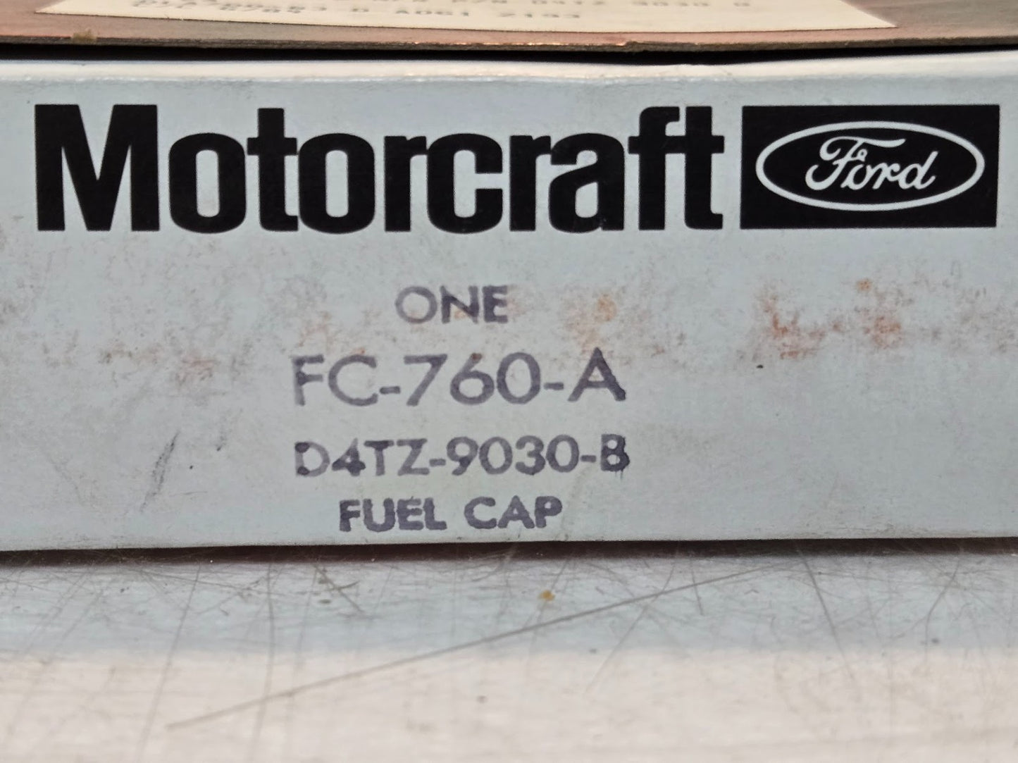 Ford Motorcraft FC-760-A Fuel Cap | D4TZ-9030-B | 2910010440706 | 3-7/16" OD