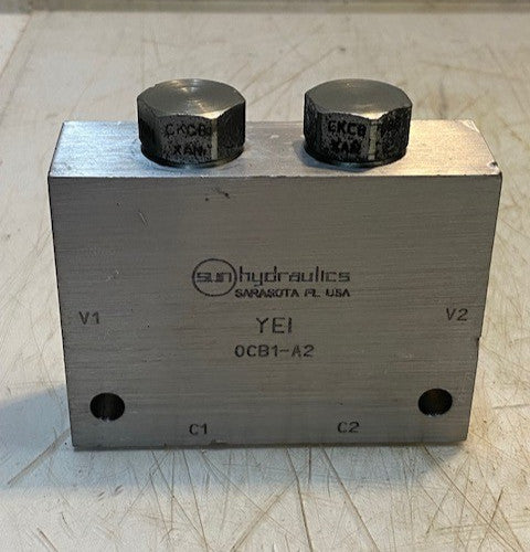 Sun Hydraulics 0CB1-A2 | YEI Pilot-to-Open Check Valve w/ Standard Pilot Assy