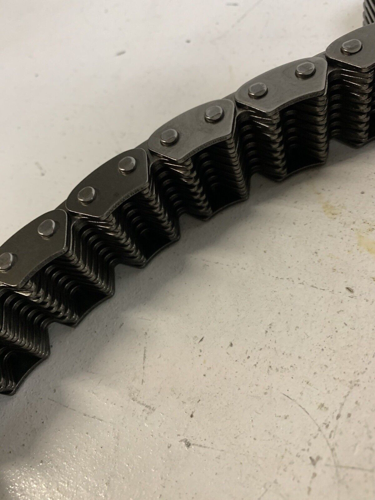 1304 Camshaft Crankshaft Chain About 32” Long Total - MEASUREMENTS PICTURED