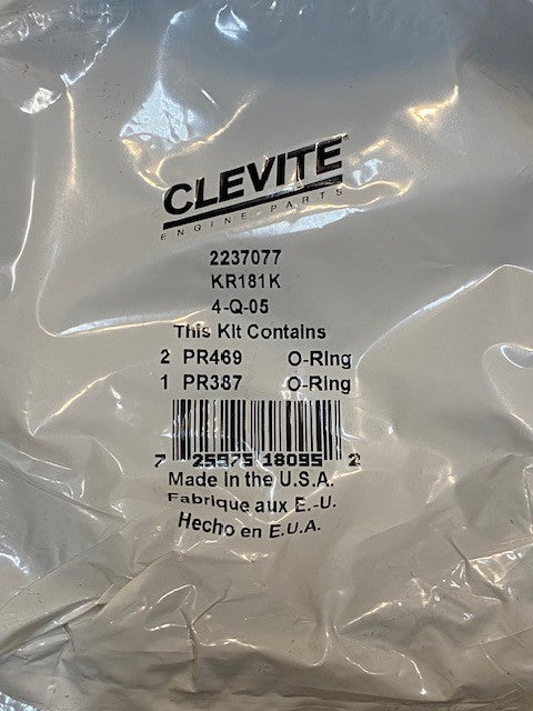 Clevite Cylinder Kit 226-1745, 3801771, 2264414-986, 224-2344, S41889, 2237077