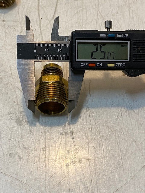10 Quantity of Brass Craft 48-8-12 Flare X MIP Union 1/2" x 3/4" (10 Quantity)