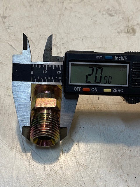 5 Quantity of Hydraulic Swivel Fitting Conversion Adapters (5 Quantity)