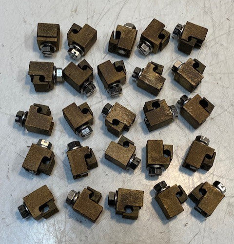 25 Quantity of Fargo HI Bronze Vise Connectors 19mm x 17mm x 16mm (25 Quantity)