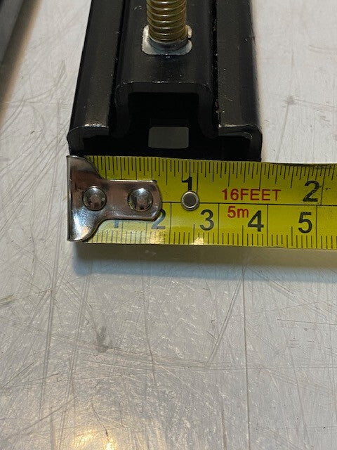 2 Pair of Seat Sliders 12-1/2" Length 1-1/2" Width 7/8" Thickness 8mm Screw