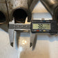 6-Branch Exhaust Header 28" L 15" W 5" H 53mm Main Bore 39mm Center Bore